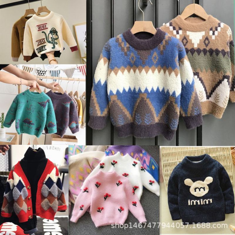 Áo Len Mịn Quảng Châu Cho Bé
