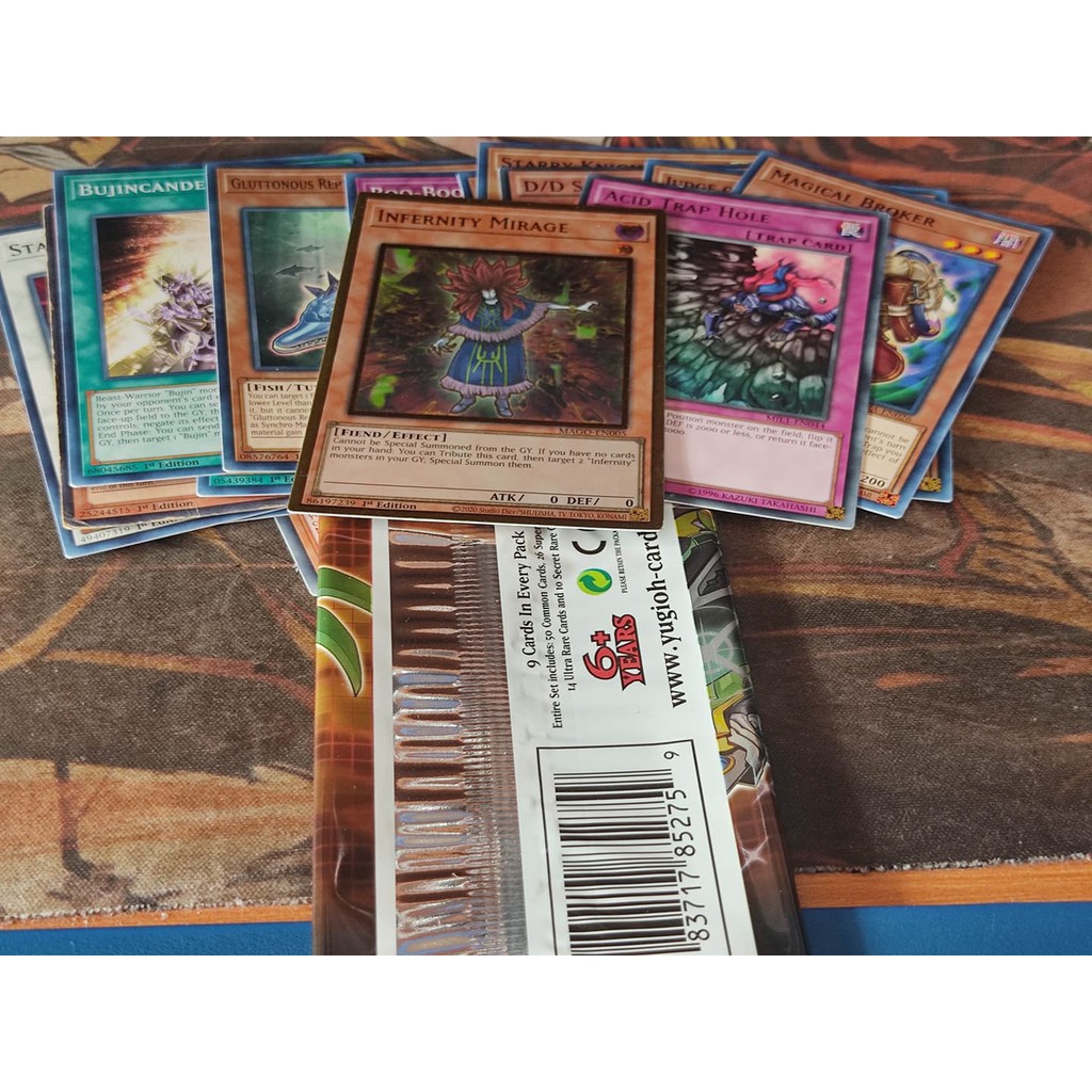 Gói thẻ bài yugioh random