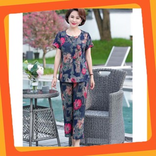 Bộ quần áo cho mẹ thunhoa mặc nhà