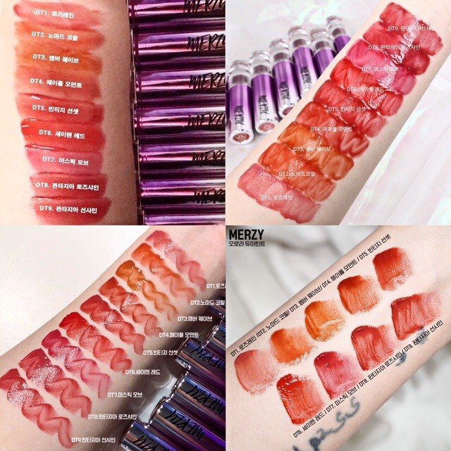 (Có Sẵn) Son tint bóng siêu lì Merzy Aurora Dewy Tint 2020 | BigBuy360 - bigbuy360.vn