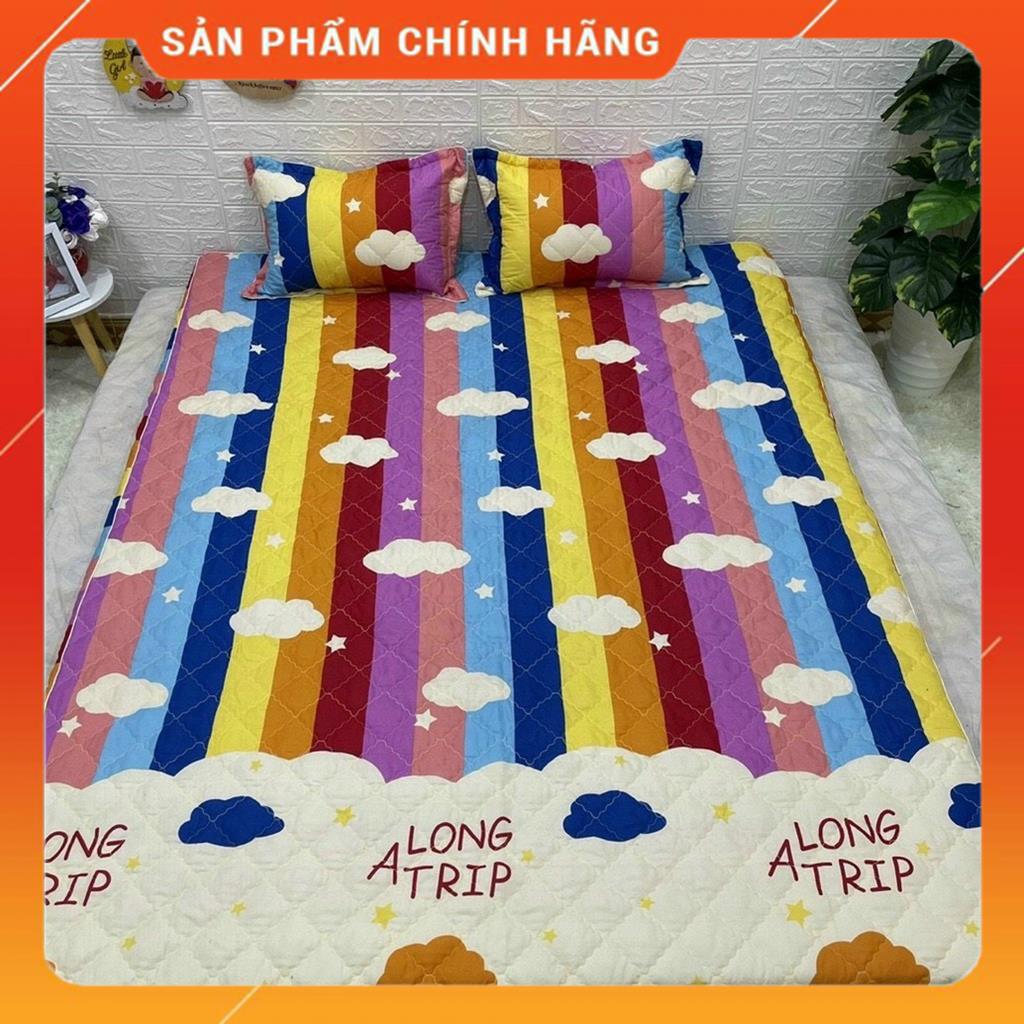 Ga Chun Trần Bông trải giường chất liệu cotton poly giá rẻ nhiều màu sắc lựa chọn | BigBuy360 - bigbuy360.vn