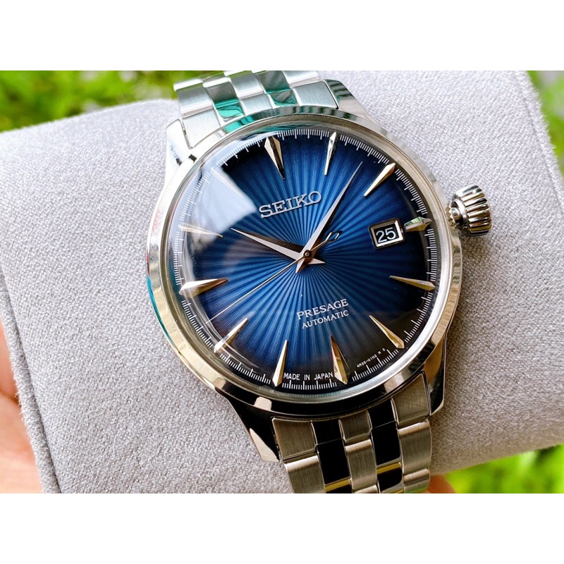 ĐỒNG HỒ NAM CHÍNH HÃNG SEIKO Presagge Cocktail SRPB41J1 | BigBuy360 - bigbuy360.vn