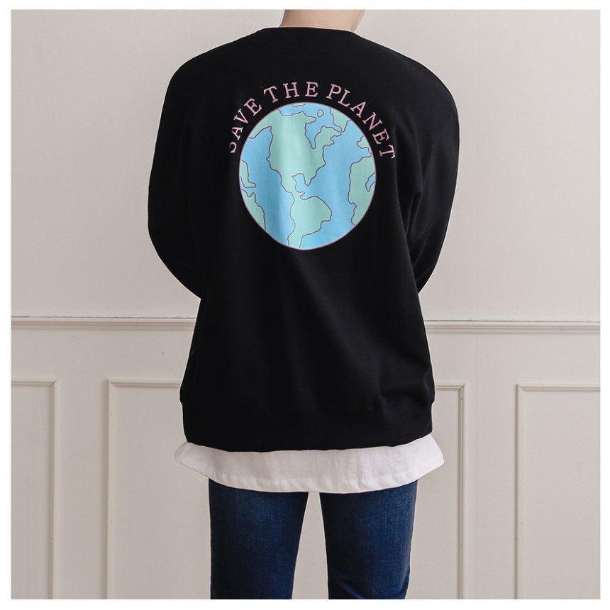 Áo sweater thu đông nam nữ unisex Haley