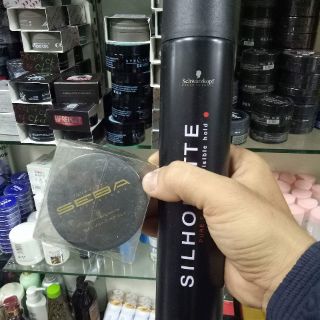 Combo hai sản phẩm gôm silhouette & sáp Seba