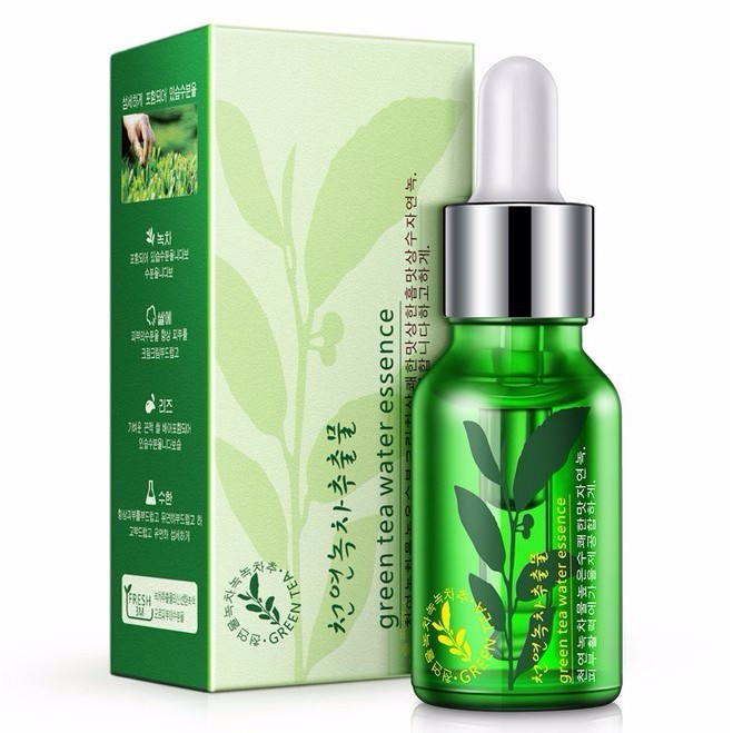 Serum trà xanh chăm sóc da làm trắng và chống lão hóa Rorec 15ml - PN