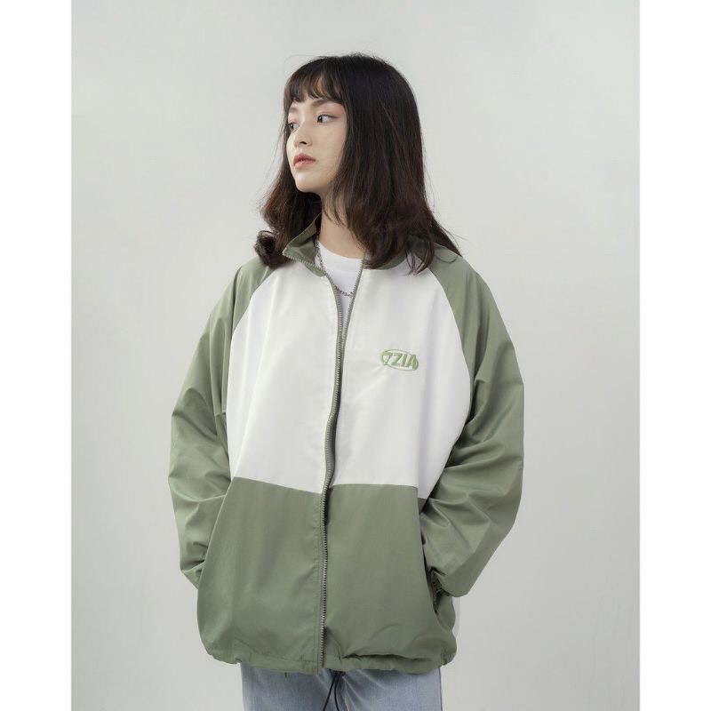 Áo Khoác Dù TMS 7ZIA Nam Nữ Unisex Form Rộng Ulzzang