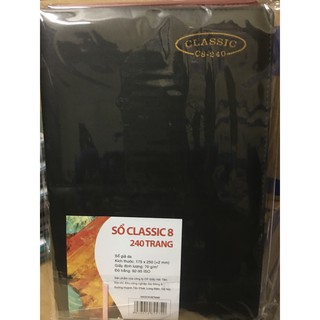 SỔ DA CLASSIC 8 240 TRANG