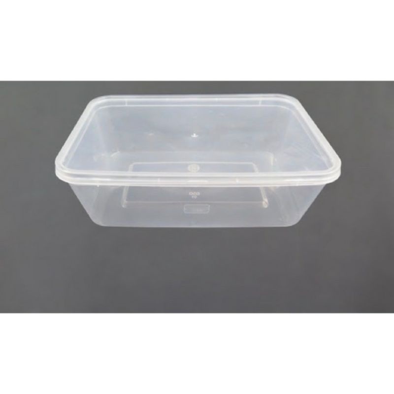 Combo 10 hộp chữ nhật dùng 1 lần nhiều size nhựa Việt Nhât