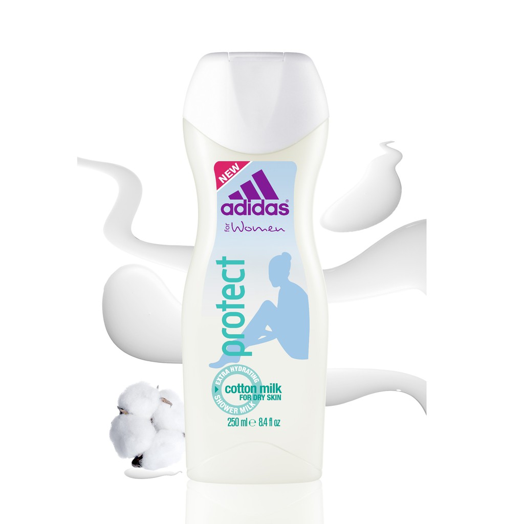 Sữa Tắm Dành Cho Nữ Adidas Protect Ccotton Milk For Dry Skin Shower Gel