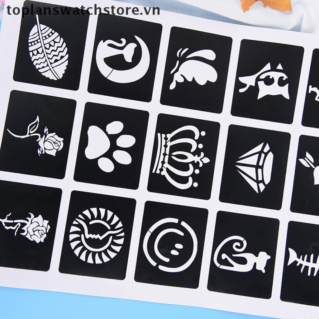 Set 10 / 15 Tấm Hình Xăm Dán Nghệ Thuật Cỡ Nhỏ 11Mm