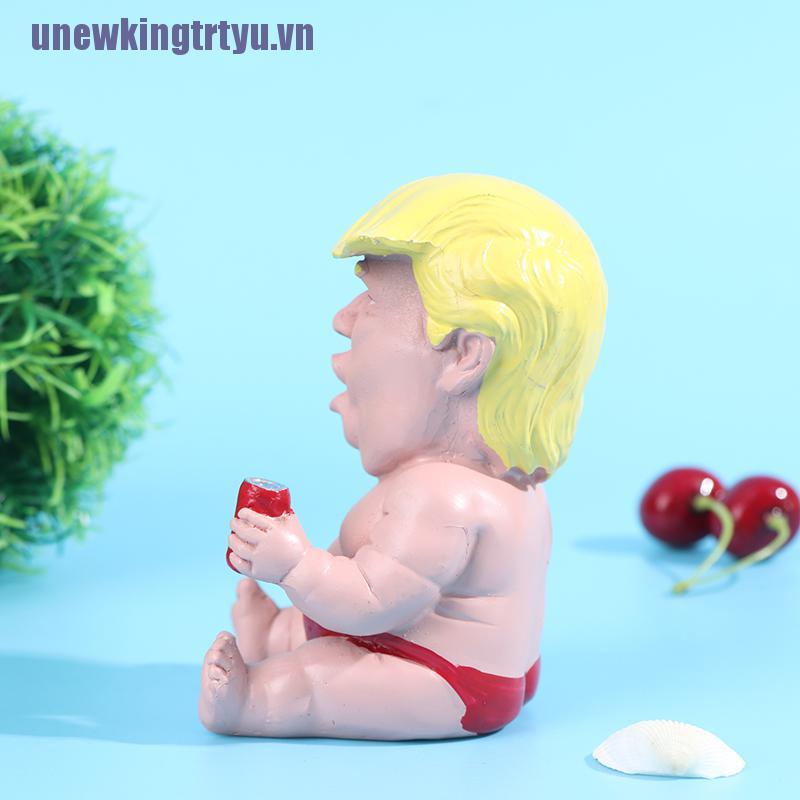 Mô Hình Nhân Vật Donald Trump Màu Đỏ Dễ Thương