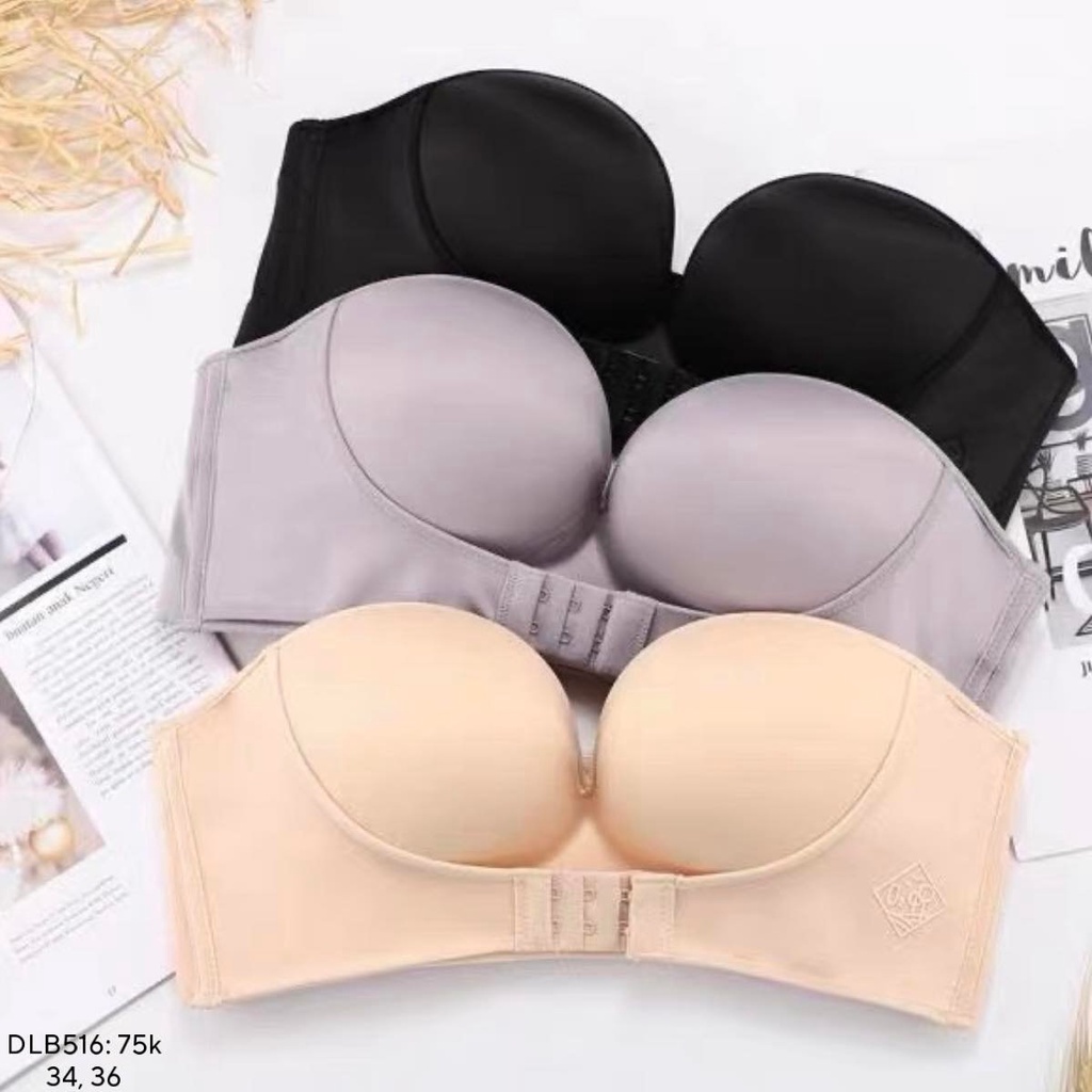 Áo Lót Nữ Siêu Phẩm Áo Ngực Không Dây 𝐂𝐡𝐨̂́𝐧𝐠 𝐓𝐮̣𝐭 Nâng Ngực Không Gọng  CHIBEST 𝐃𝐋𝐁𝟓𝟏𝟔