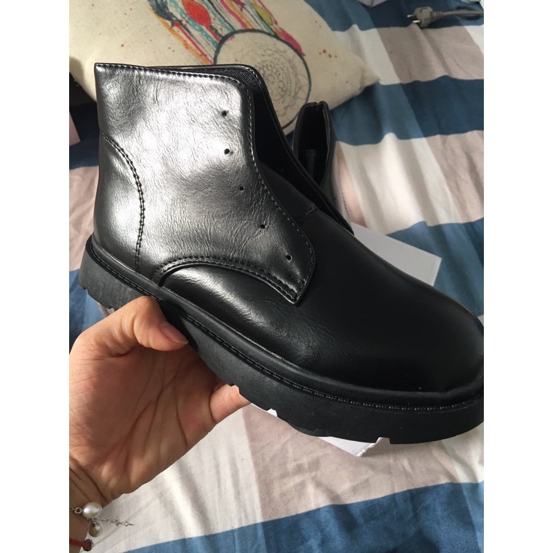 [ SẴN ] BOOT DA CAO CỔ QUẢNG CHÂU hottrend Nguyeshop xịn xò | BigBuy360 - bigbuy360.vn