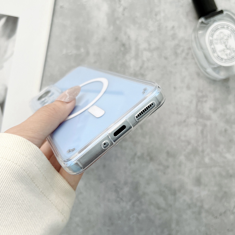 Ốp Điện Thoại Acrylic Cứng Trong Suốt Chống Sốc Cho Xiaomi Mi 11 Ultra 12 Pro