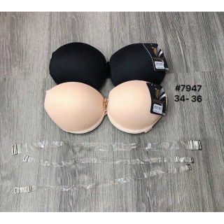 Áo ngực mút dày cotton dây lưng vai dây trong mới 7947