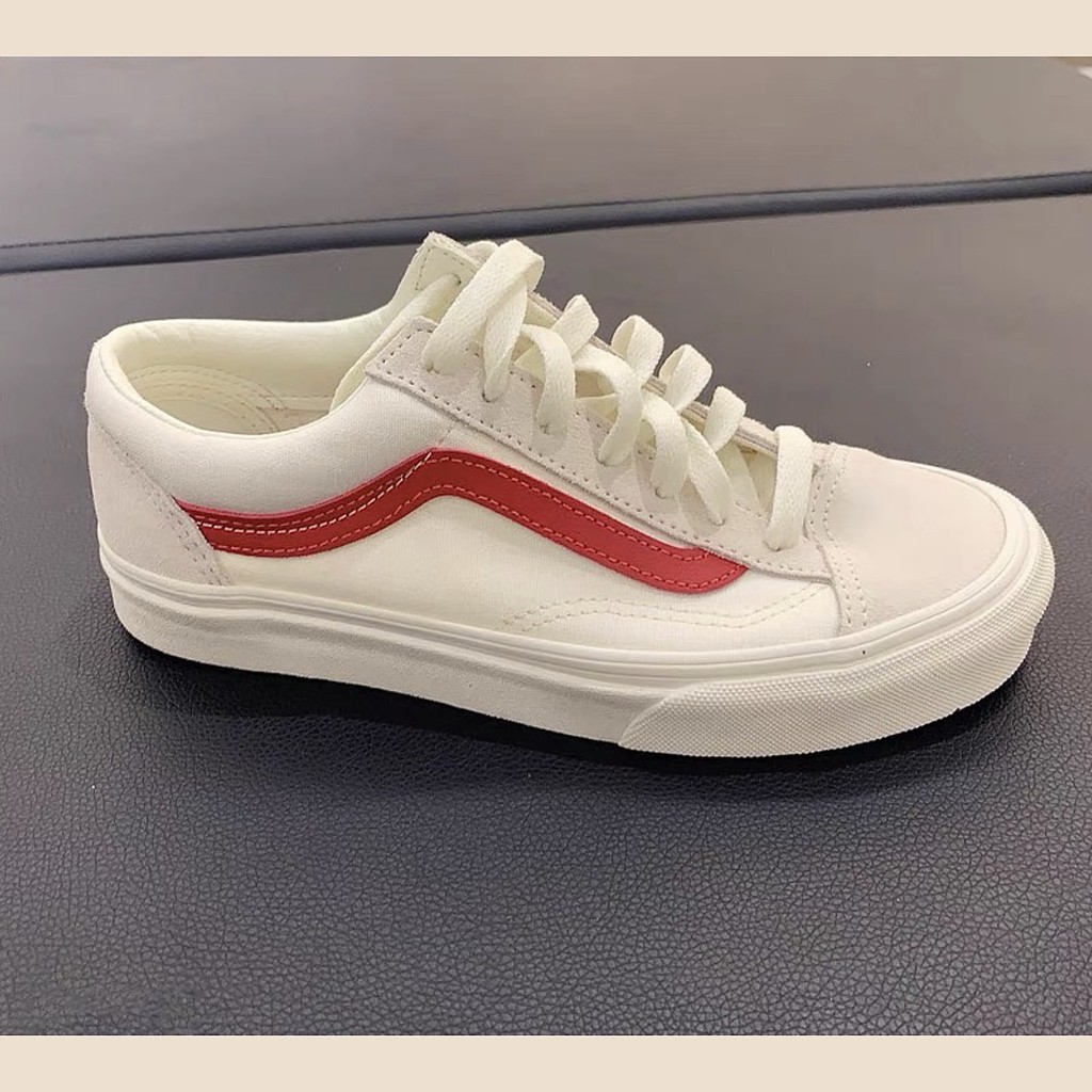 Giày Sneaker Nam,Giày Vans [REAL] Style 36 Red cho nam nữ