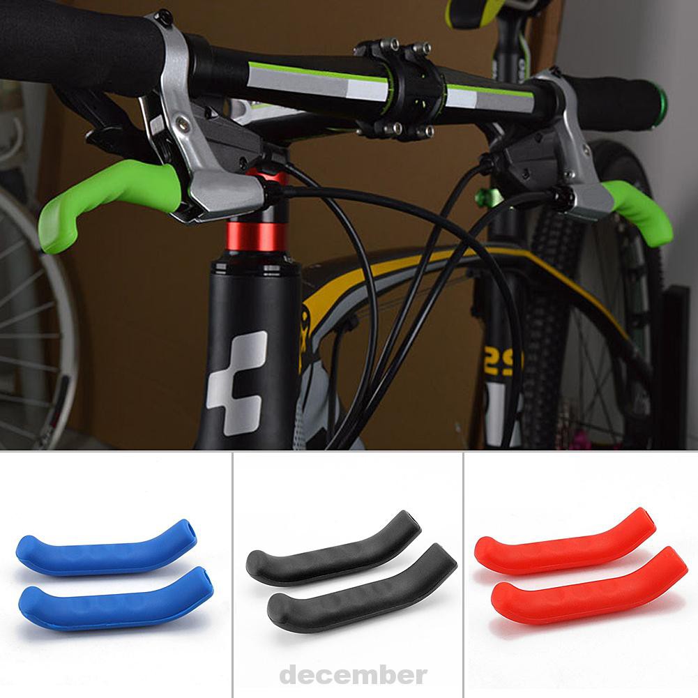7.5*1.3cm Waterproof Bicycle Brake Lever Cover Silicone Protective Handle Sleeve MTB Road Bike Fixed Gear