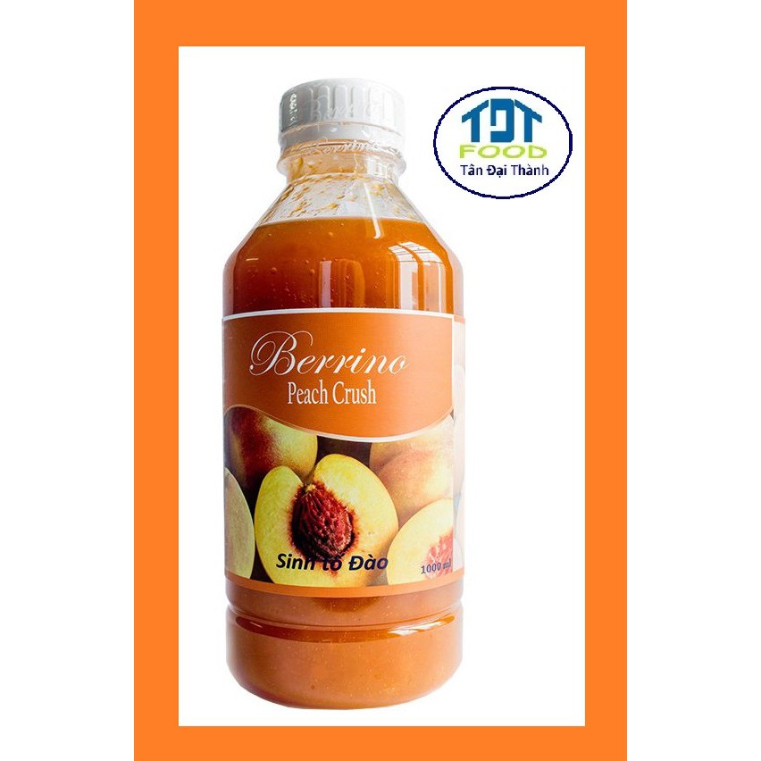 Sinh Tố Đào (Peach) 1L_Hiệu Berrino