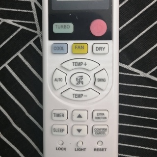Remote máy lạnh SANYO 2 chiều  nút hồng