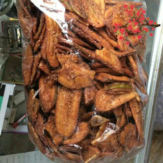 [300G] - Chuối Sấy Ngào Mè Gừng