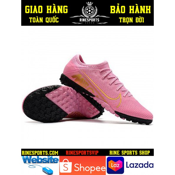 (HÀNG THAILAND) GIÀY BÓNG ĐÁ SÂN CỎ NHÂN TẠO 𝗡𝗶𝗸𝗲 Mercurial Vapor 13 Pro hồng.TF.CAM KẾT Y HÌNH-CAM KẾT HÀNG