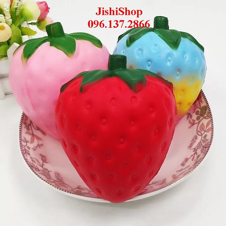 Squishy - Combo Mua Dâu Tặng Chuối |shopee. Vn\Shopgiayred