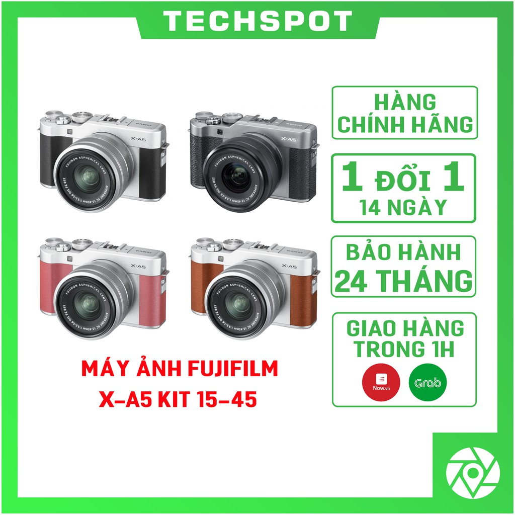 Fujifilm X-A5 + XC 15-45mm F/3.5-5.6 OIS PZ - Chính Hãng Phân Phối