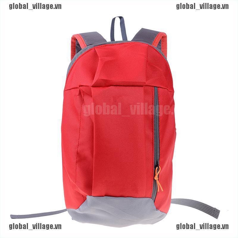 [global] 1Pc Sports Backpack Hiking Rucksack Men Women Unisex Schoolbags Satchel Handbag [village]