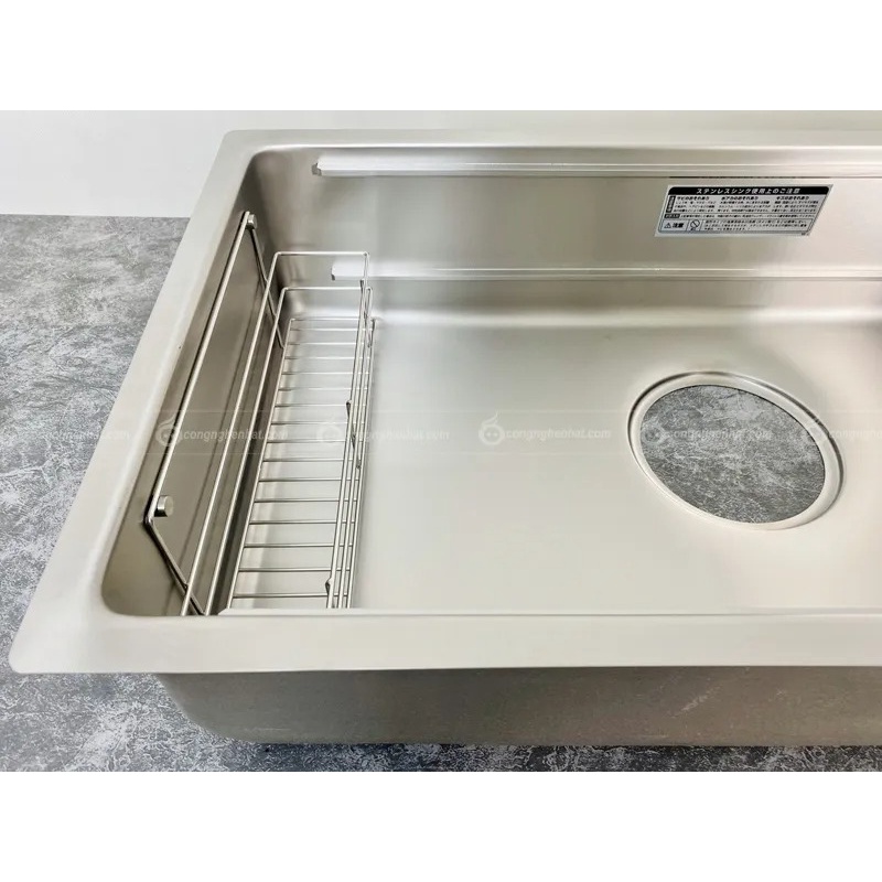 Chậu rửa bát Shigeru JSL-K 3F FS - Hàng nội địa Nhật - Hàng mới 100%