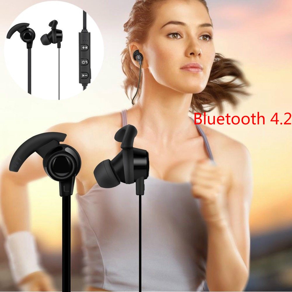 Tai Nghe Bluetooth 4.2 Không Dây Kiểu Dáng Thể Thao