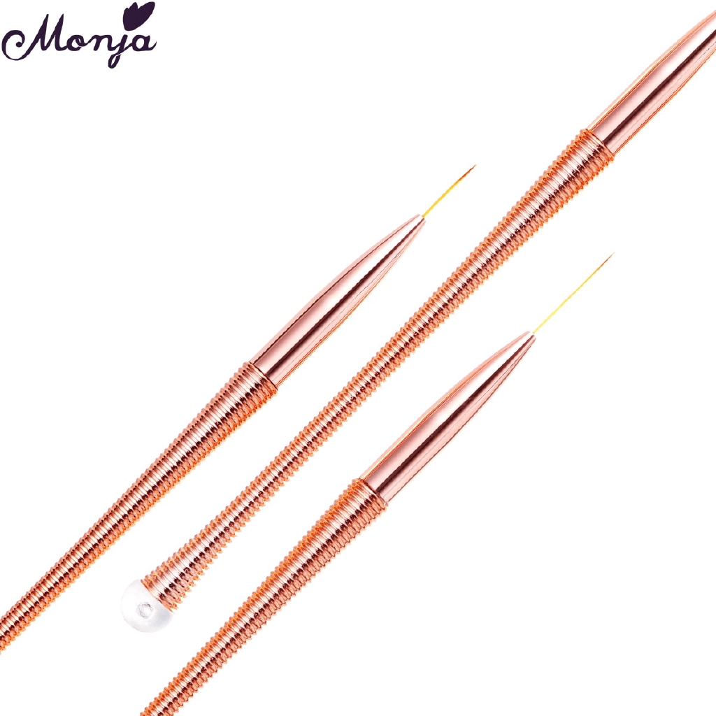 [Hàng mới về] Set 3 Cọ Vẽ Móng Tay Nghệ Thuật 16 / 19 / 21mm Tiện Dụng