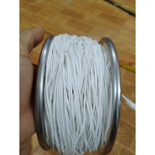 Combo 800g dây dù thả diều malai trắng cứng 1li5 và guồng 20 quấn sẵn
