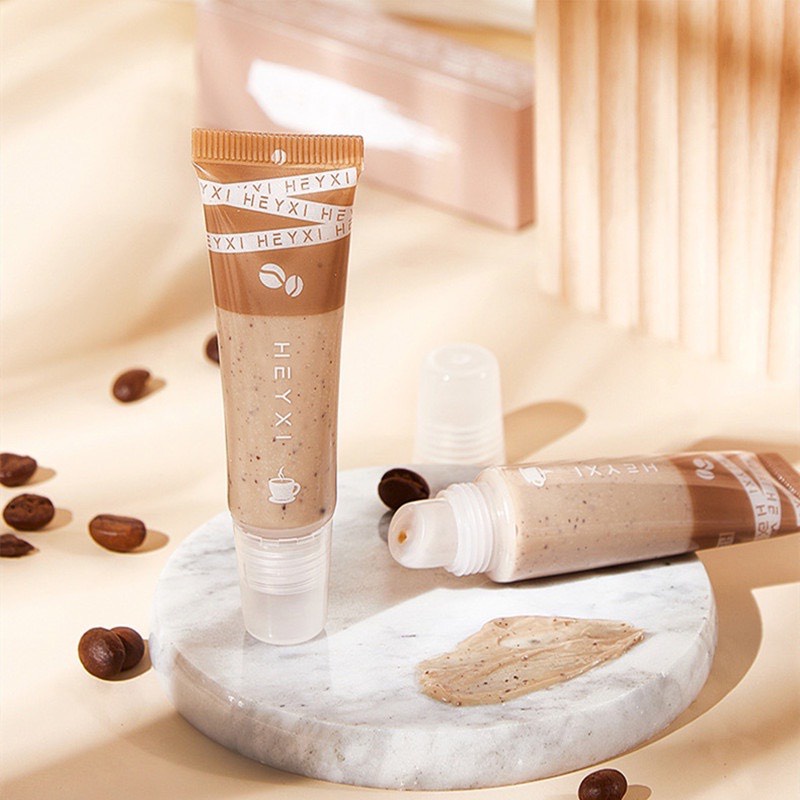 Tẩy da chết môi HEYXI Cà Phê Dưỡng Ẩm Chăm Sóc Môi