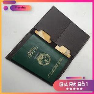 [ CHINH HANG] 🐝[Giá rẻ số 1 ] Ví passport đựng hộ chiếu, thẻ căn cước tiện lợi Đổi trả miễn phí