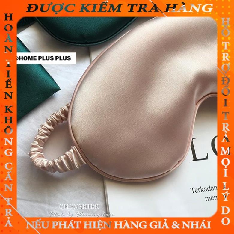 Mặt nạ che mắt khi ngủ bằng 100% vải lụa hỗ trợ giấc ngủ ngon tiện dụng khi đi du lịch mngngo