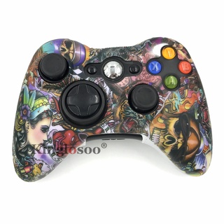 Vỏ Bảo Vệ Tay Cầm Chơi Game Không Dây Xbox 360 Bằng Chất Liệu silicone