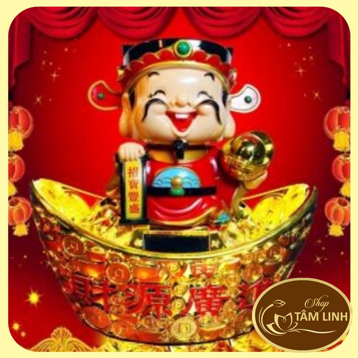 (MUA NHIỀU GIẢM GIÁ)THẦN TÀI GẬT ĐẦU NĂNG LƯỢNG MẶT TRỜI