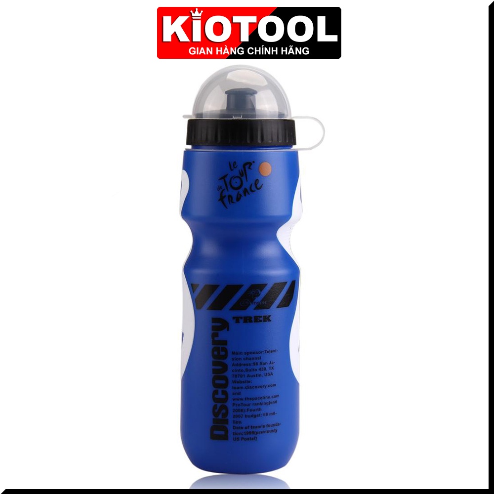 Bình nước xe đạp Kiotool 750 ml nhựa