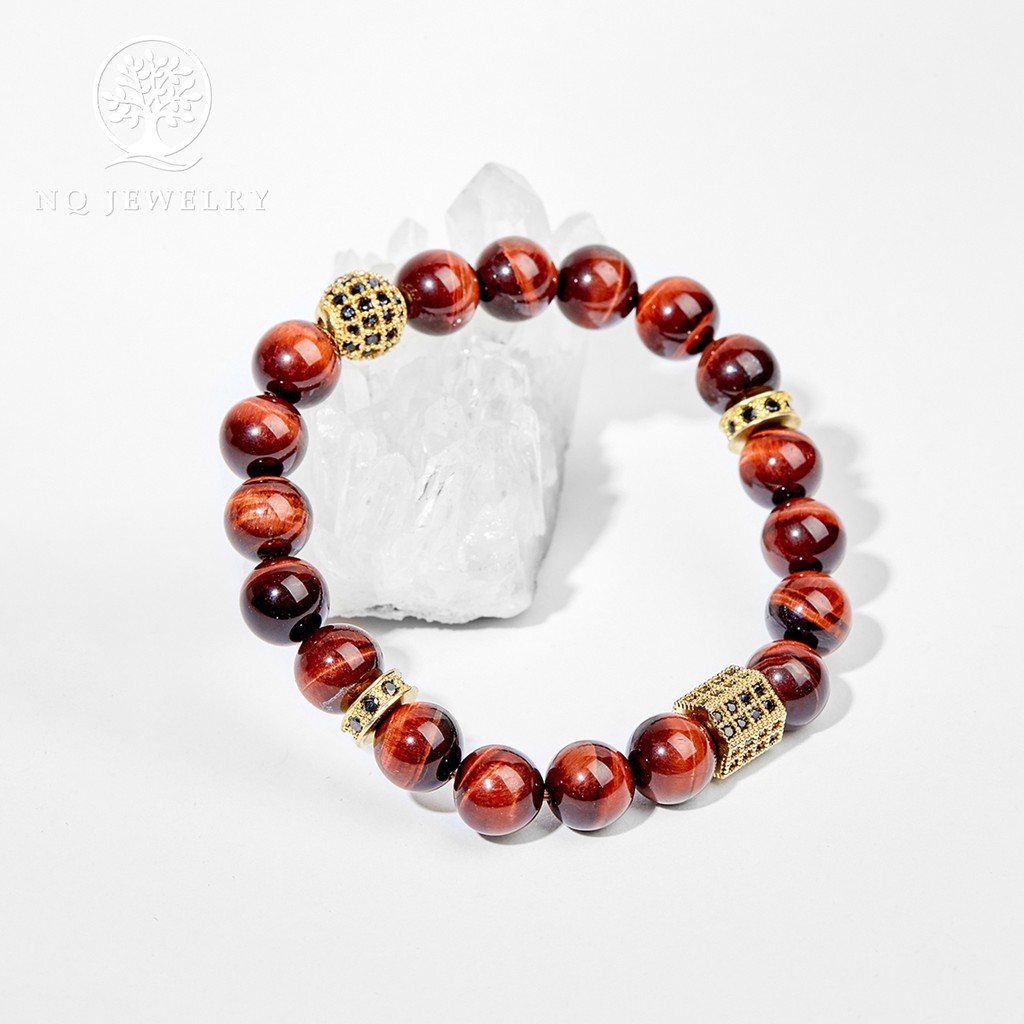 Vòng tay phối 3 charm si - NQ Jewelry