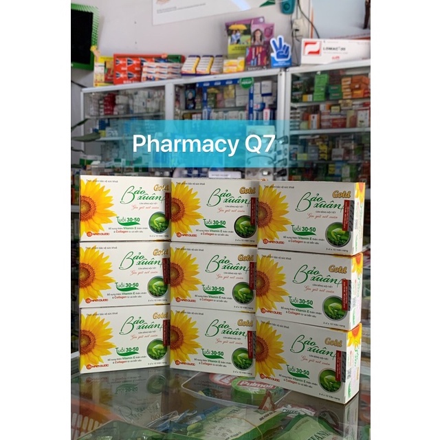 Bảo Xuân Gold ( Bảo Xuân Vàng ) hộp 30 viên chính hãng Bao Xuan Vang bổ sung Nội Tiết Tố