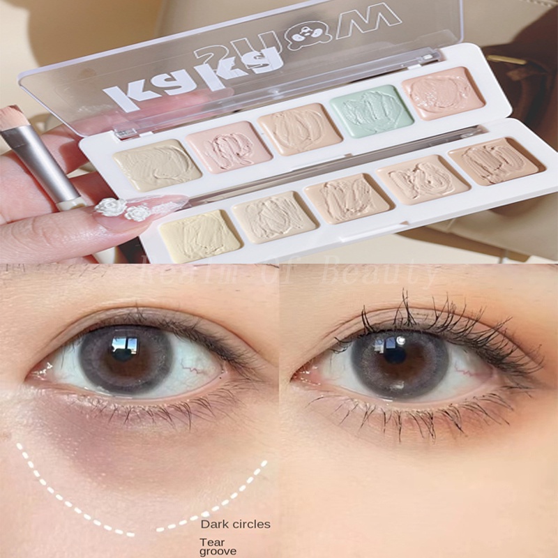 Kakashow® 5 Color Concealer Concealer Dark Circles Long Lasting Look