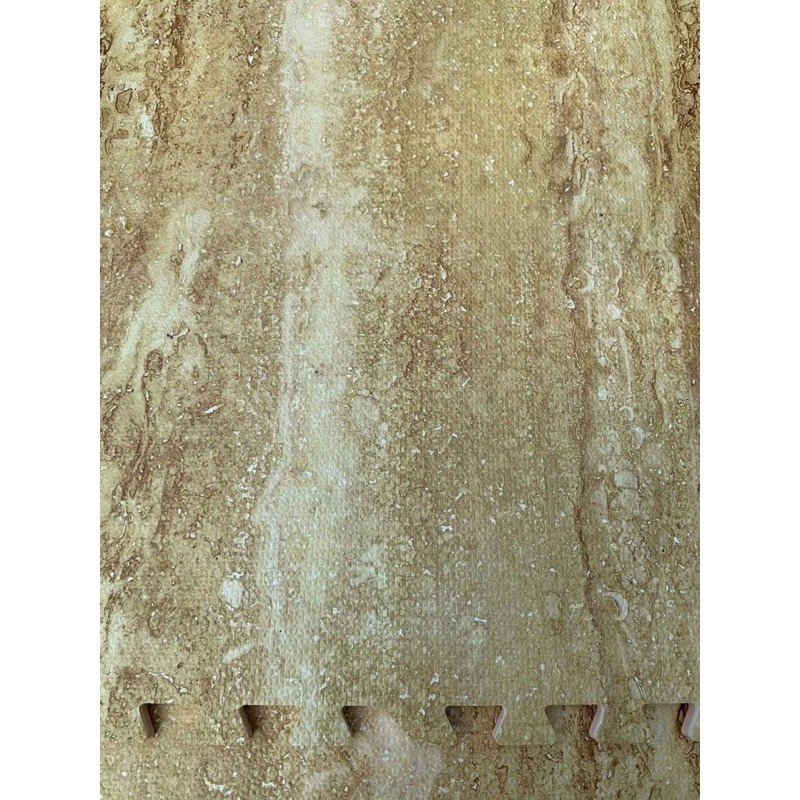 Thảm xốp ghép sàn giả vân đá - chất cao su cao cấp, 60x60cm dày 1.2cm