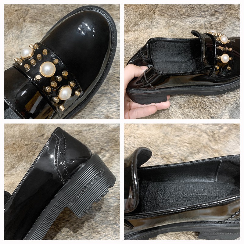 Giày Lười Da Thời Trang Dành Cho Bạn Nữ | BigBuy360 - bigbuy360.vn