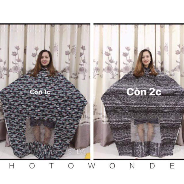 Áo mưa cánh dơi cao cấp