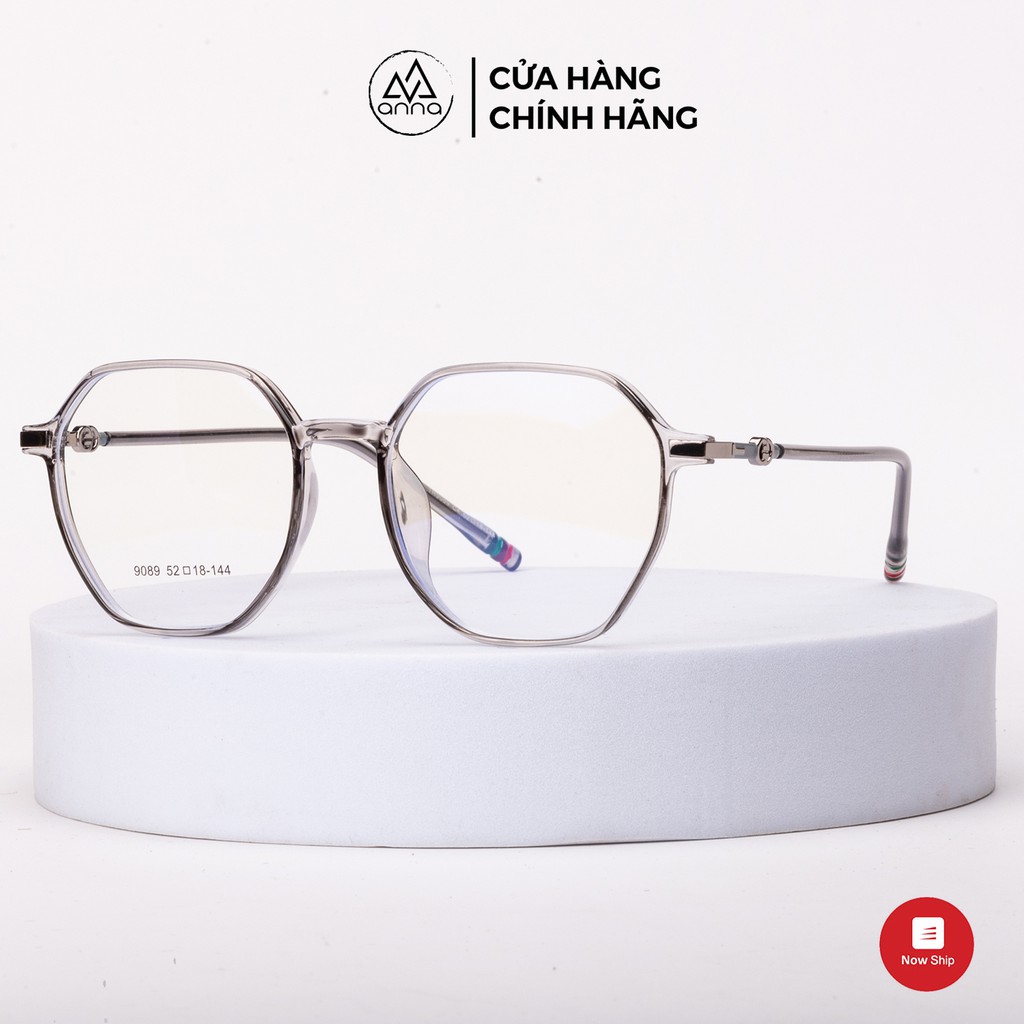 Gọng kính mắt thời trang nam nữ ANNA dáng ngũ giác cá tính - 350HQ026