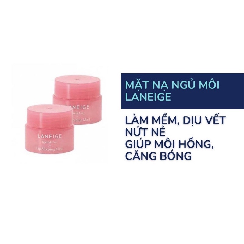 Mặt nạ ngủ cho môi Laneige Lip Sleeping Mask 3g Hàn Quốc Chính hãng