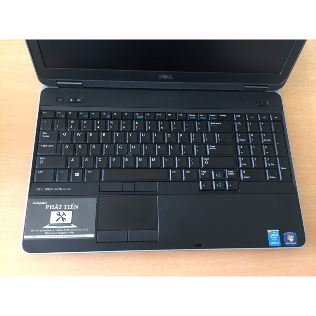 Laptop Dell Precision M2800 I7 4610M, Ram 4G, SSD 128G, Vga rời 2 GB AMD FirePro W4170M ,15.6 inch full HD. | BigBuy360 - bigbuy360.vn