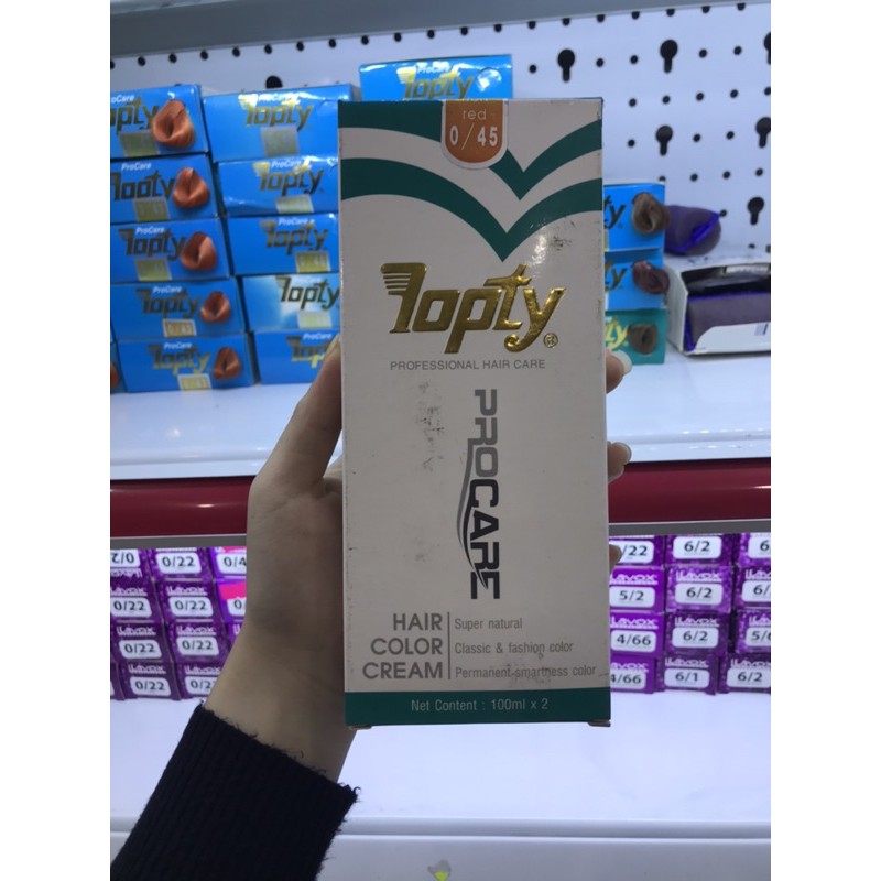 Nhuộm tóc Topty