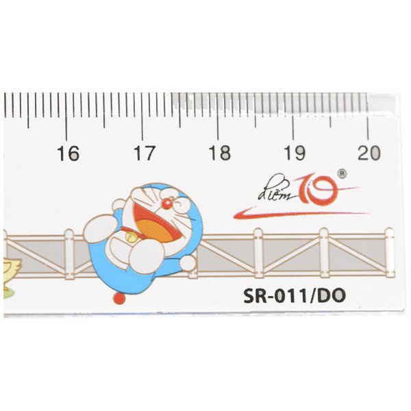 ( 10 Cây ) Thước Thẳng Doraemon 20 Cm SR011/DO Thiên Long Camshop