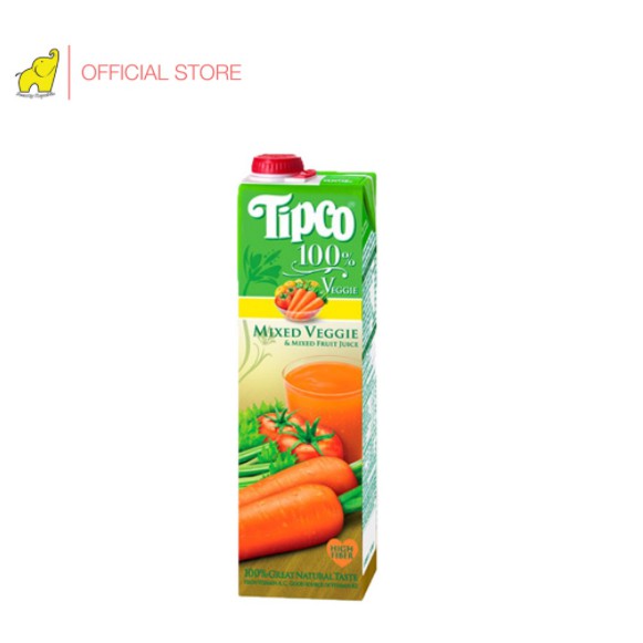 Nước ép trái cây Tipco 100% - 1 lít | BigBuy360 - bigbuy360.vn